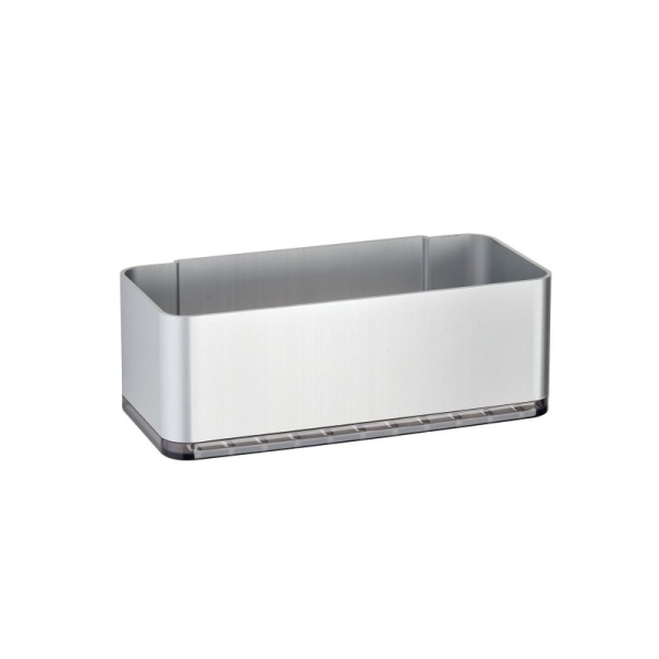 InterDesign / Полка AFFIXX Metro Ultra для душа самоклеющаяся алюминиевая (101211)