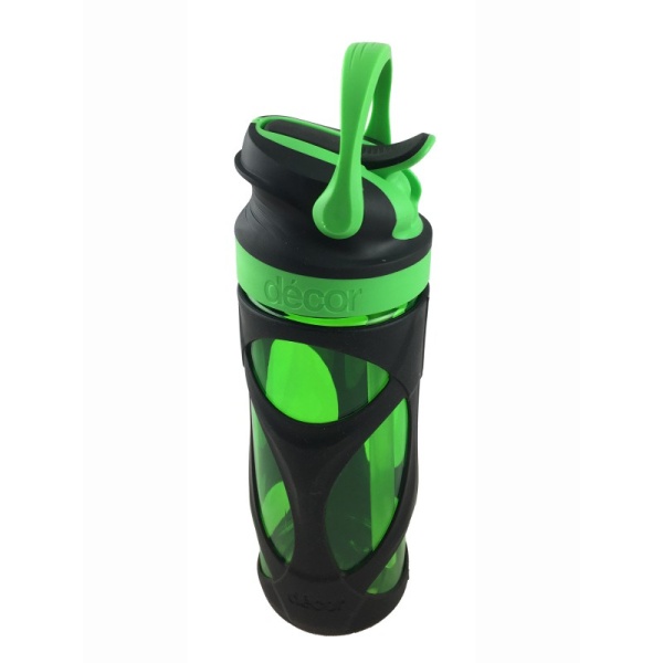 DECOR / БУТЫЛКА ТРИТАН YOUTH ENDURO СИЛИК.РУКАВЕ 450МЛ ЗЕЛЕНЫЙ,ЧЕРНЫЙ (101135) DECOR / БУТЫЛКА ТРИТАН YOUTH ENDURO СИЛИК.РУКАВЕ 450МЛ ЗЕЛЕНЫЙ,ЧЕРНЫЙ (101135)