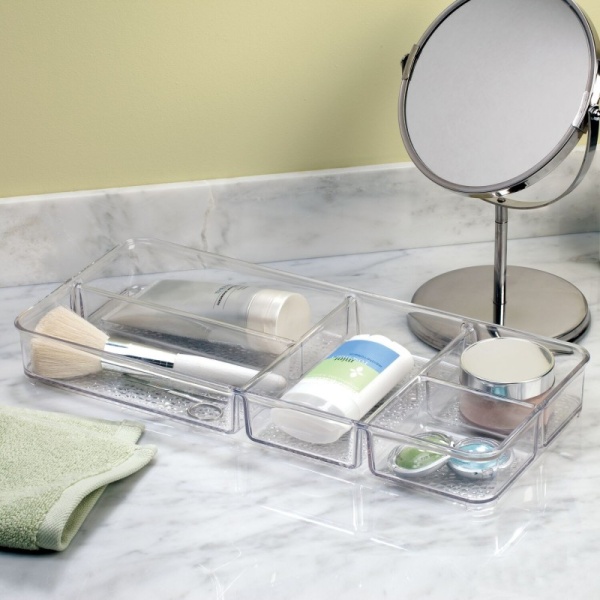 InterDesign / Лоток в выдвижной ящик стола Clear Rain 5 отделений (100927)