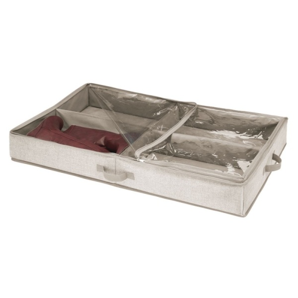 InterDesign / Кофр для хранения под кроватью Aldo 4 отсека (100588)