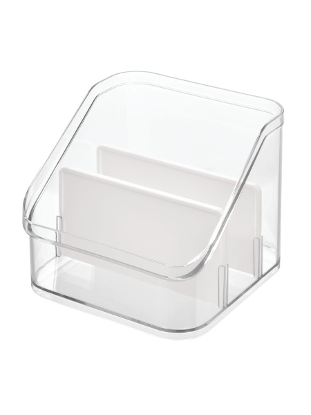 InterDesign / Контейнер кухонный CRISP 3 отделения с разделителями (101306)