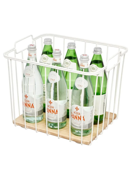 Корзина Wire & Paulownia Wood 36.2х31.7х30.5см (101553)