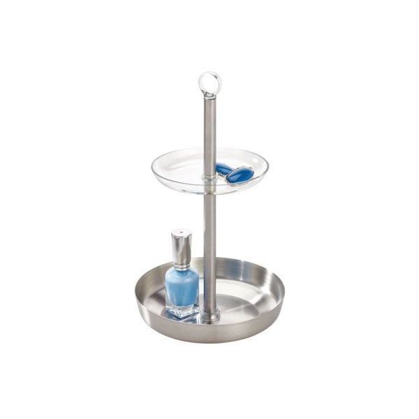 InterDesign / Подставка-органайзер для аксессуаров, косметики Austin пластик/сталь (100821)