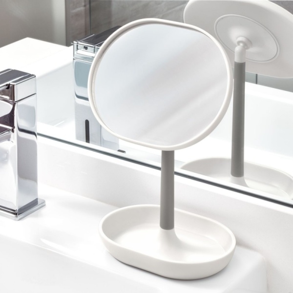 InterDesign / Зеркало Cade на подставке-органайзере (100940)