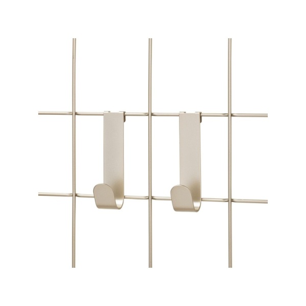 InterDesign / Крючок-вешалка для настенной модульной панели-сетки Jayce 2 штуки (100868)