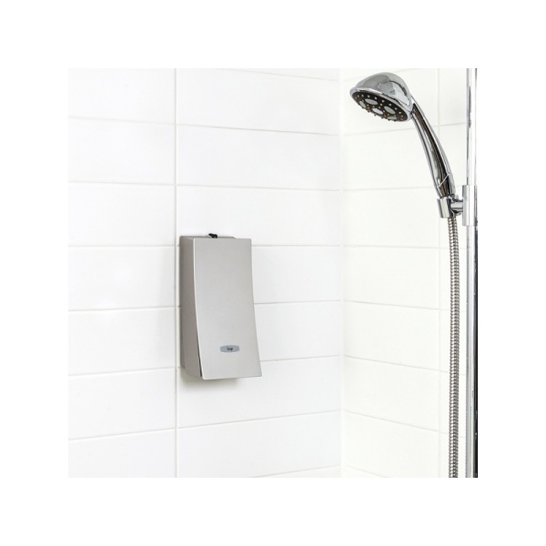 BETTER LIVING / Диспенсер для жидкого мыла, геля, шампуня, кондиционера WAVE однокамерный 435мл пластик (101003)