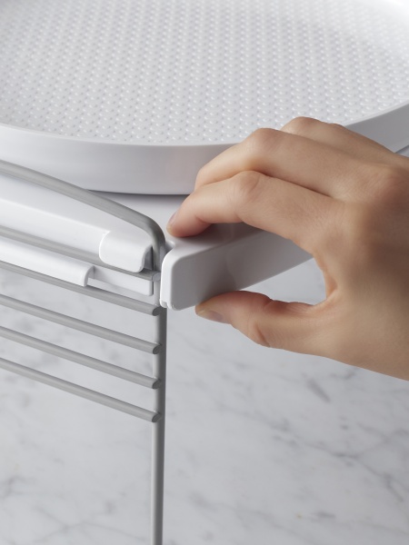 Полка кухонная UpSpace Turntable регулируемая по высоте с вращающимся подносом 27.2х30.2х19.6см (101526)