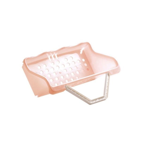 Yamada / Подставка для шампуней 2х сторонняя РОЗОВЫЙ (100558)