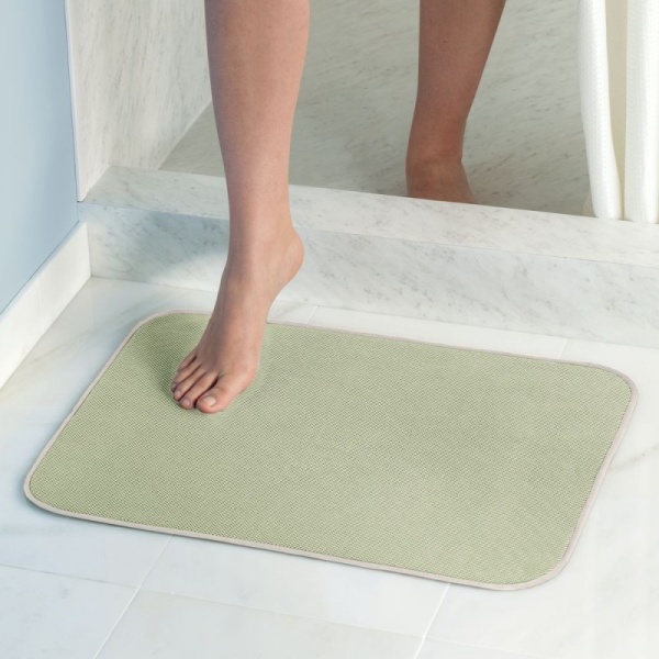 InterDesign / Коврик влаговпитывающий для ванной комнаты 61х46 см шалфей (100177) InterDesign / Коврик влаговпитывающий для ванной комнаты 61х46 см шалфей (100177)