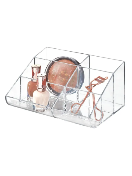 Органайзер Clarity для косметики, канцелярии 6 секций 21,5x17,5x11,5 см (100766)