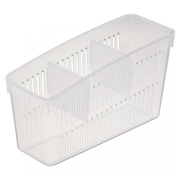 Inomata / Органайзер кухонный 9,7*24,5*14см ПРОЗРАЧНЫЙ (100514)