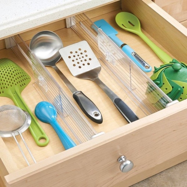 InterDesign / Набор и двух раздвижных разделителей для ящиков (100790)