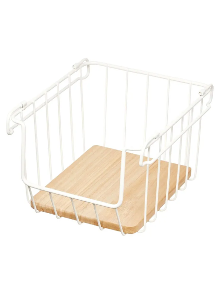 Корзина Wire & Paulownia Wood 25.4х20.3х15.2см (101569)