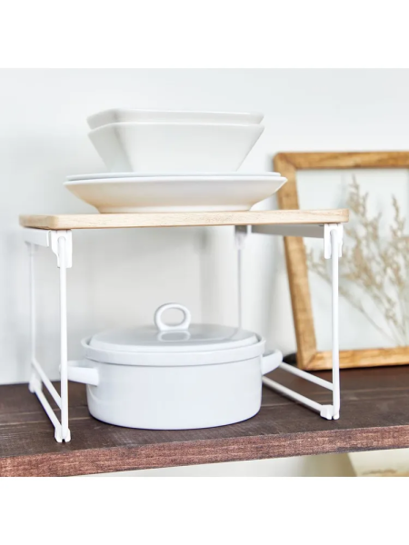 Полка Wire & Paulownia Wood 25.4х25.4х18см (101582)