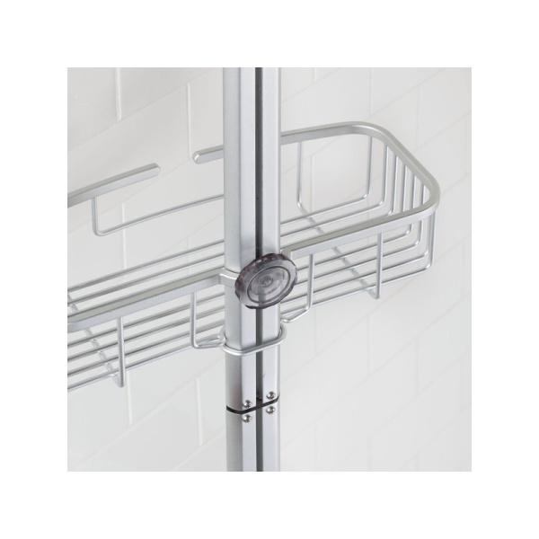 InterDesign / Стойка для ванной комнаты Affixx с 3 полками самоклеющаяся (100829)