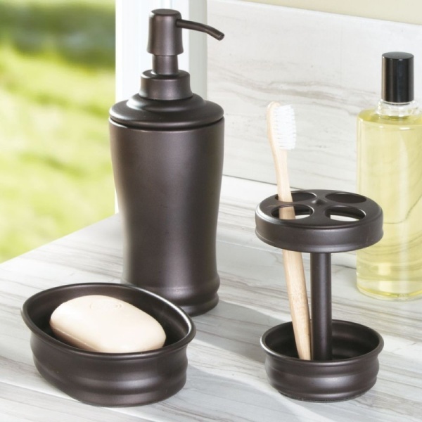 InterDesign / Держатель для зубных щеток оливия бронза (100119)