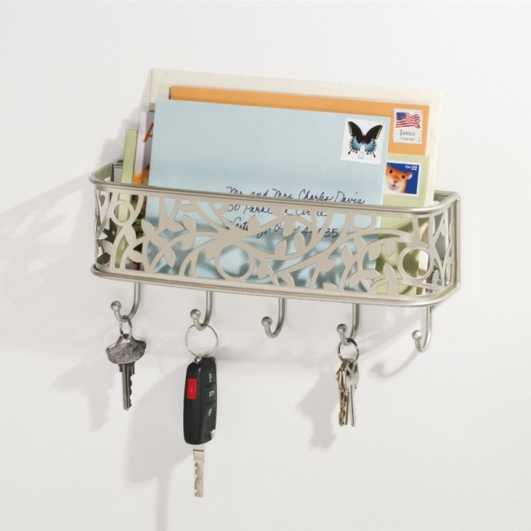 InterDesign / Настенный органайзер для ключей и писем Vine (100742)