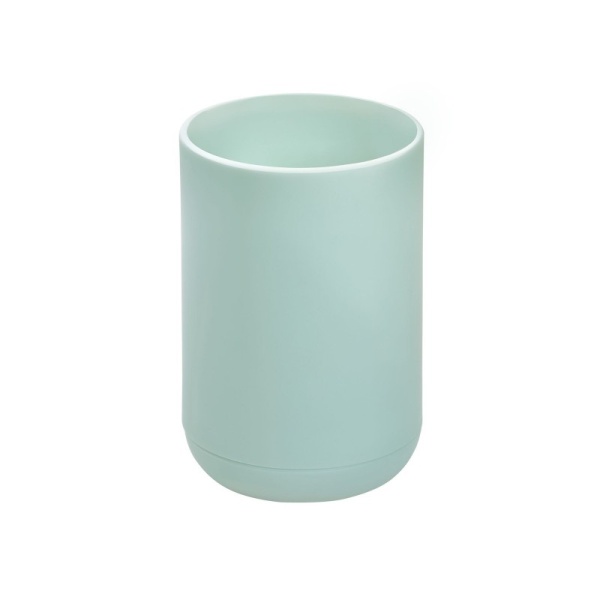 InterDesign / Стакан для ванных принадлежностей Soft Aqua 3 отделения пластик морская волна (100816)