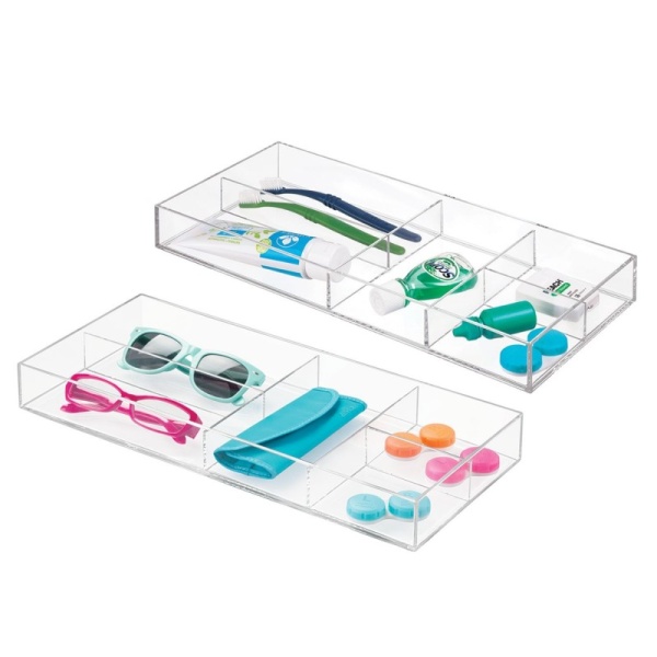 InterDesign / Органайзер Clarity для хранения аксессуаров. мелких предметов 5 отделений (100920) InterDesign / Органайзер Clarity для хранения аксессуаров. мелких предметов 5 отделений (100920)