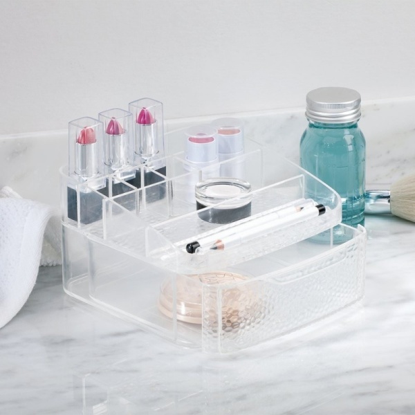 InterDesign / Органайзер для косметики с выдвижным ящиком Rain Drawer (100687) InterDesign / Органайзер для косметики с выдвижным ящиком Rain Drawer (100687)