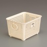 Inomata / Корзина   145*115*90мм с ручками СЛОНОВАЯ КОСТЬ (100381) Inomata / Корзина   145*115*90мм с ручками СЛОНОВАЯ КОСТЬ (100381)