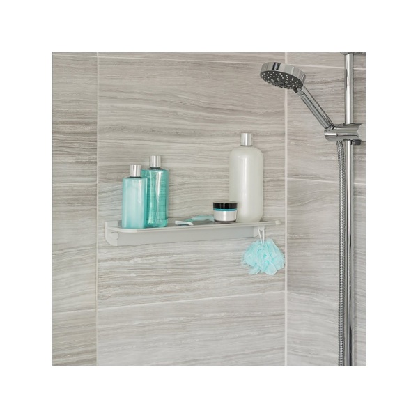 BETTER LIVING / Полка для ванной комнаты GLIDE серый (101192)