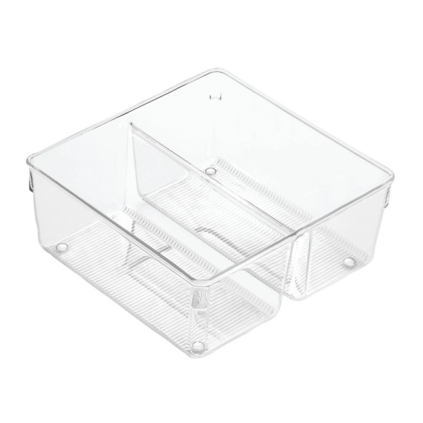 InterDesign / Лоток Linus универсальный двухсекционный 20.3х20.3х7.6см (101261)