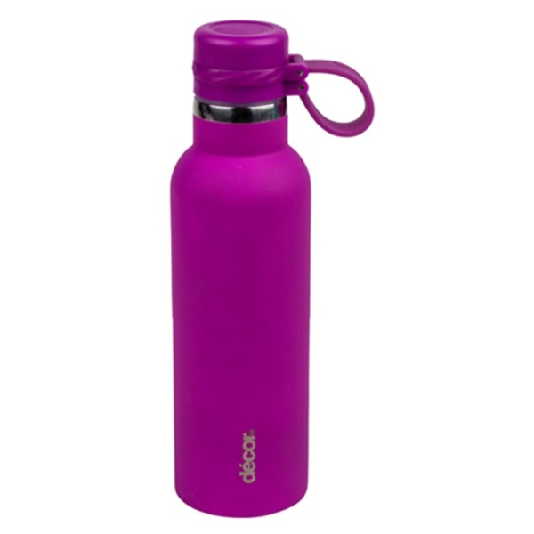 DECOR / Бутылка HYDRO для холодных и горячих напитков нержавеющая сталь 580мл, фуксия (101168) DECOR / Бутылка HYDRO для холодных и горячих напитков нержавеющая сталь 580мл, фуксия (101168)