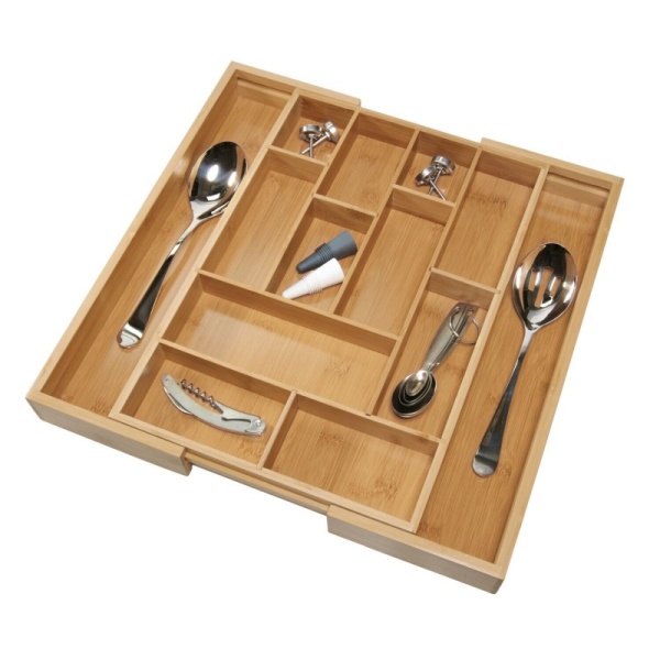 InterDesign / Лоток-органайзер Formbu бамбук 13 отделений (100897)