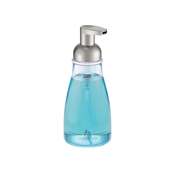 InterDesign / Диспенсер для жидкого мыла Foaming 412.5мл пластик/сталь (100822) InterDesign / Диспенсер для жидкого мыла Foaming 412.5мл пластик/сталь (100822)