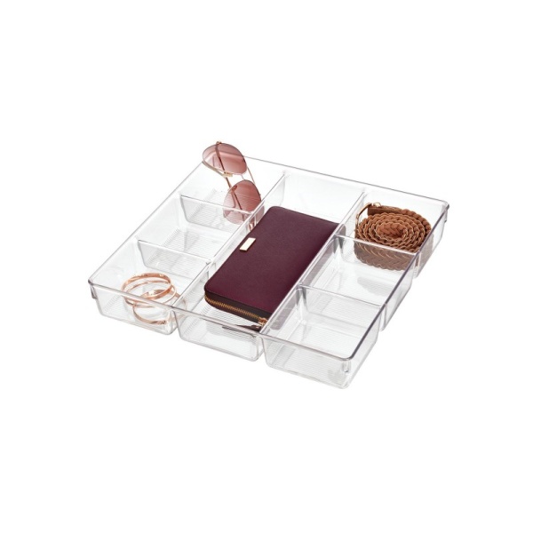 InterDesign / Органайзер LINUS универсальный 7 отделений 33х34х5,7см пластиковый (101270)