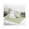 InterDesign / Коврик для сушки посуды микрофибра светло-зеленый 45х40см (100889)