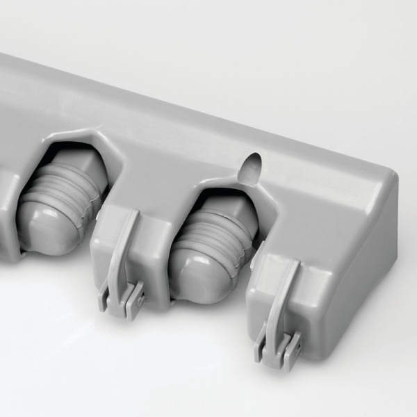 InterDesign / Держатель настенный для швабр, садового и спортивного инвентаря, инструментов (100769)