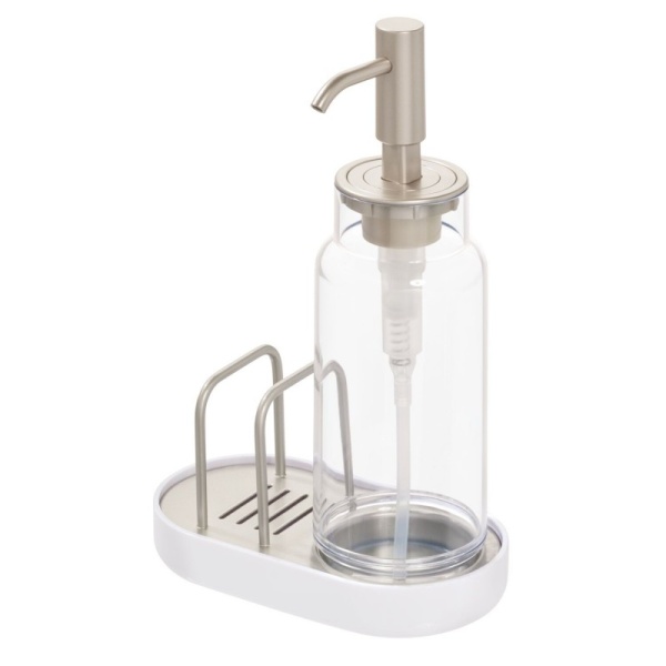 InterDesign / Дозатор для жидкого мыла с держателем для губки Austin (100900)