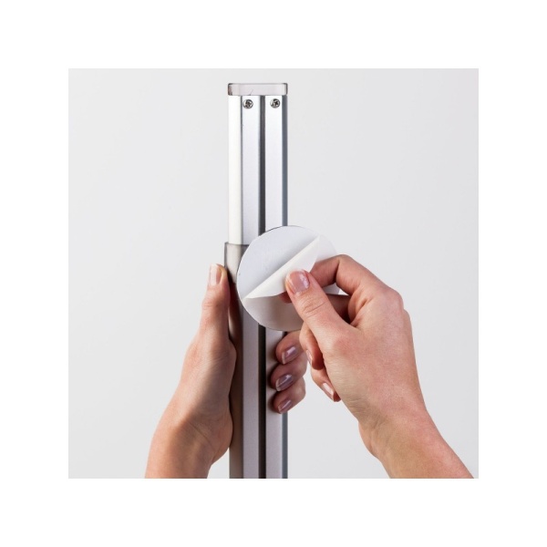 InterDesign / Стойка для ванной комнаты Affixx с 3 полками самоклеющаяся (100829)