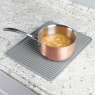 InterDesign / Силиконовый коврик для сушки посуды Серый (100701) InterDesign / Силиконовый коврик для сушки посуды Серый (100701)