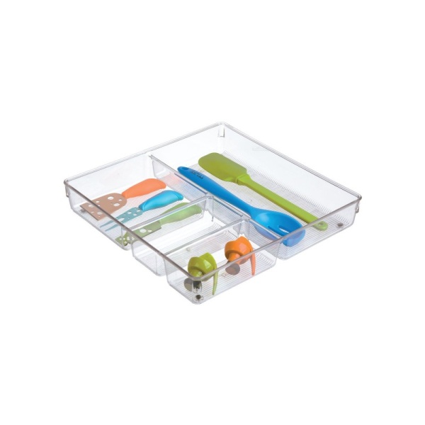 InterDesign / Лоток для кухонных аксессуаров LINUS 4 отделения (101265) InterDesign / Лоток для кухонных аксессуаров LINUS 4 отделения (101265)
