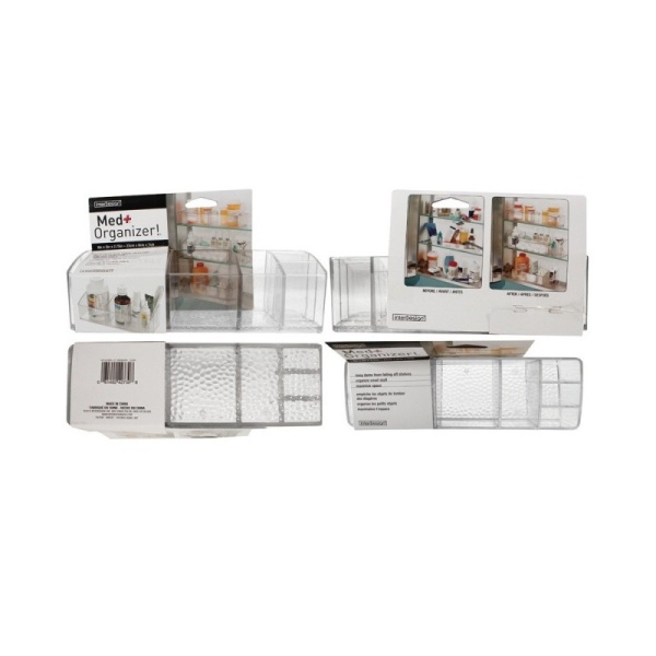 InterDesign / Органайзер-аптечка Med+  21.1x12.3x10.2 (100772)