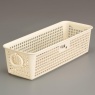 Inomata / Корзина   262*97*70мм с ручками СЛОНОВАЯ КОСТЬ (100408) Inomata / Корзина   262*97*70мм с ручками СЛОНОВАЯ КОСТЬ (100408)