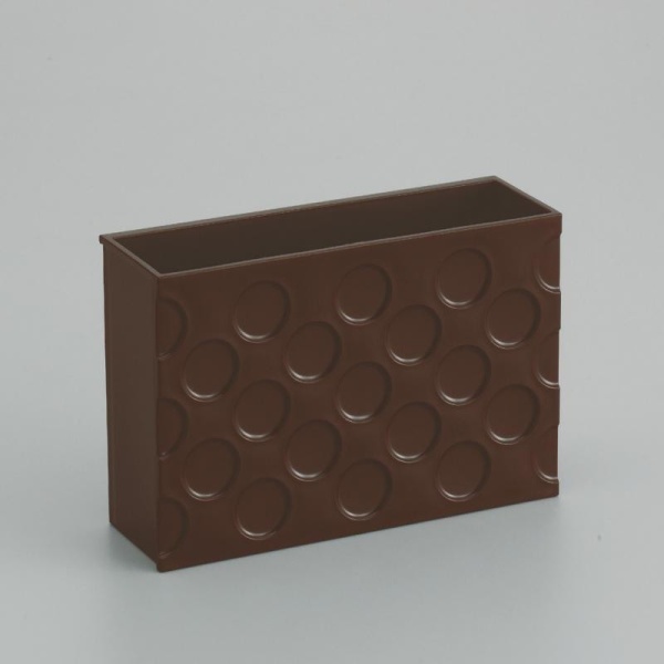 Inomata / Органайзер на магните 140*48*95мм КОРИЧНЕВЫЙ (100519)