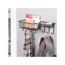 InterDesign / Настенный органайзер с корзиной и крючками York Lyra бронза (100872) InterDesign / Настенный органайзер с корзиной и крючками York Lyra бронза (100872)