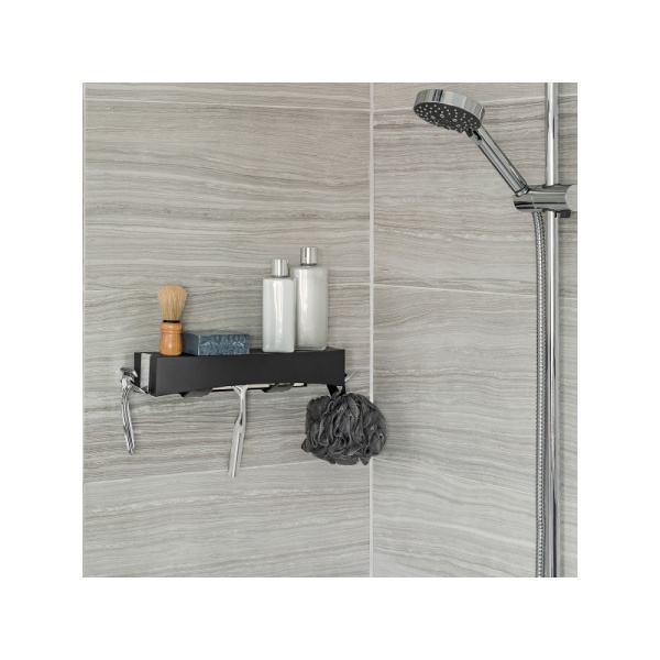 BETTER LIVING / Полка для душа CLEVER 35,6см черный (100984) BETTER LIVING / Полка для душа CLEVER 35,6см черный (100984)