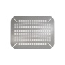 InterDesign / Коврик для раковины Contour графит пластик 35.5х40.6см (100859)