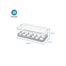 InterDesign / Контейнер CRISP для яиц с крышкой и съемным вкладышем 32х16х9,85см (101297) InterDesign / Контейнер CRISP для яиц с крышкой и съемным вкладышем 32х16х9,85см (101297)