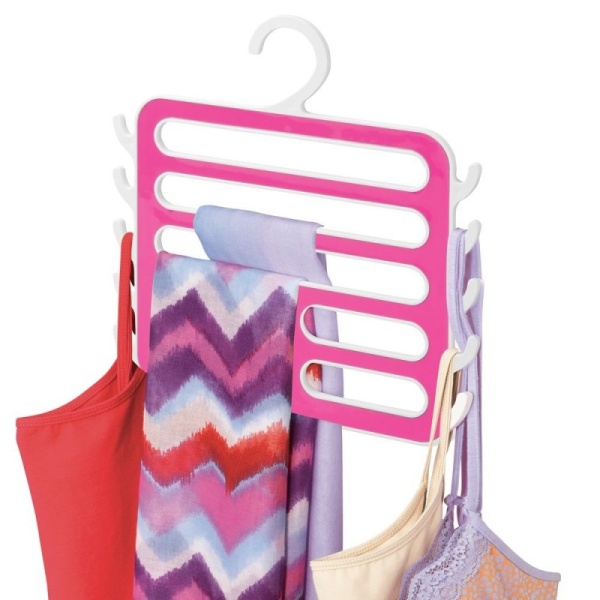 InterDesign / Вешалка для платков и аксессуаров Remy Розовая (100077)