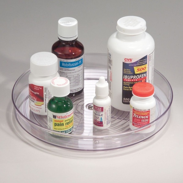 InterDesign / Поднос Linus вращающийся 23см (100781) InterDesign / Поднос Linus вращающийся 23см (100781)