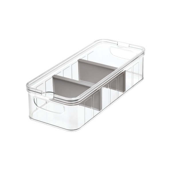 InterDesign / Контейнер CRISP для холодильника со съемными разделителями 37,6х16х9,5 (101295)