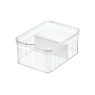 InterDesign / Контейнер для хранения Crisp глубокий с разделителем пластиковый (100845)