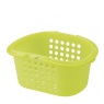 Inomata / Корзина   237*180*116мм с ручками ЛАЙМ (100397)