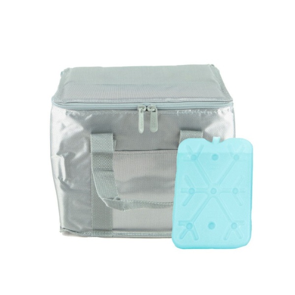 DECOR / Сумка-холодильник 10л, серебристый (101103)